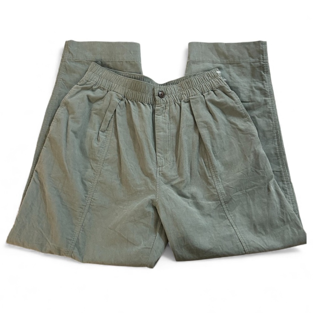 NWT Madewell Corduroy Pull-On Tapered Pants in Frosted Sage size Small - Picture 12 of 15